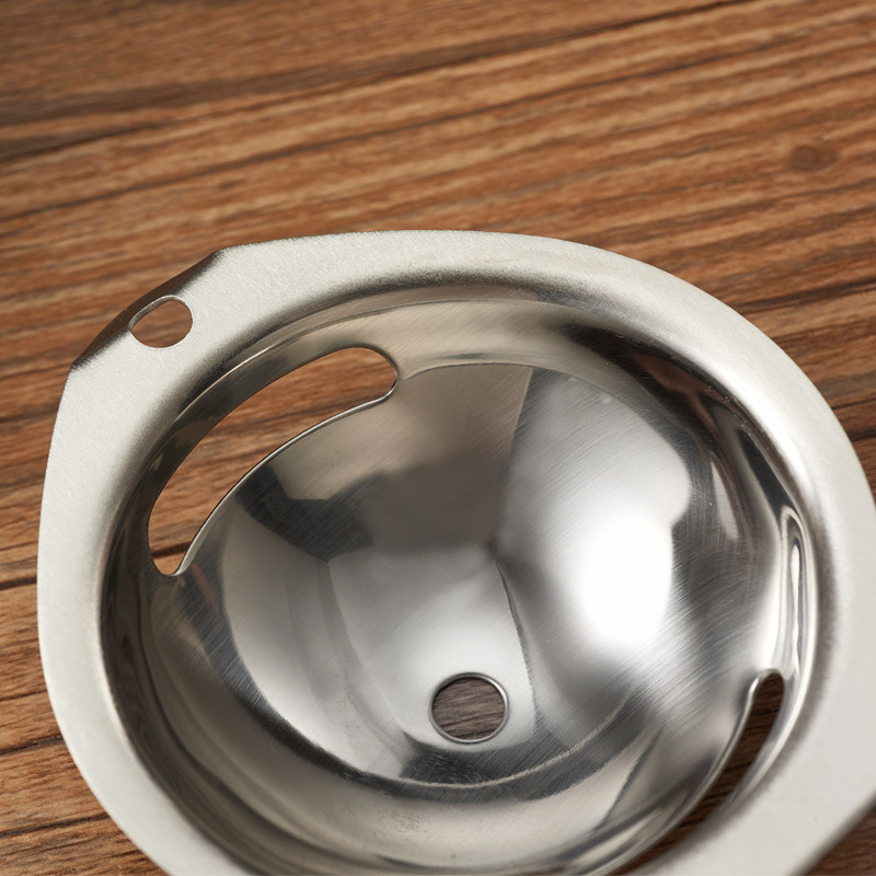 长柄304不锈钢蛋清分离器蛋黄蛋白蛋液隔蛋器过滤分蛋勺烘焙工具