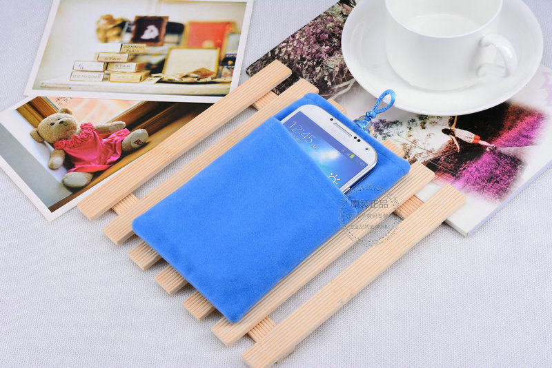 iphone手机袋 手机布袋 手机绒布保护袋 充电宝袋 移动电源保护袋