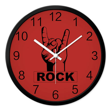 创意金属静音挂钟 简约数字石英钟 客厅钟表 家装新品_7折现价118元