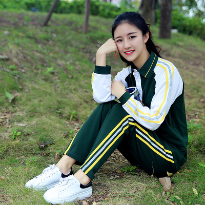 东莞校服 东莞中学生高中学统一校服秋冬长袖外套恤全市统一校服