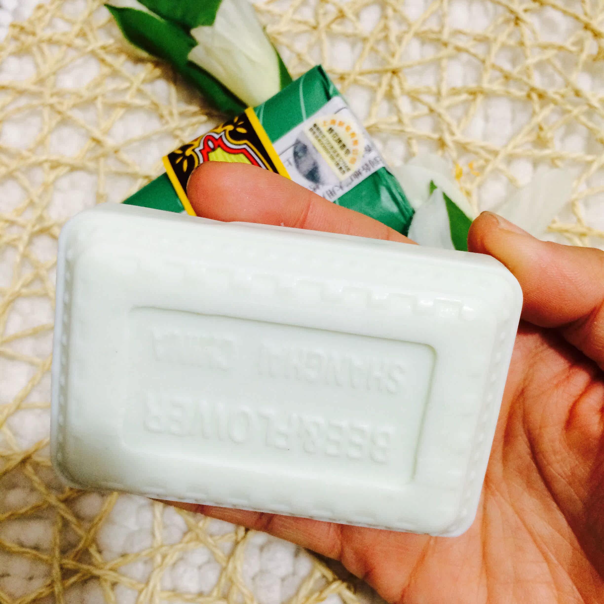 蜂花茉莉香皂125g天然茉莉清香 可沐浴洗涤清洁 上海檀香皂制皂厂