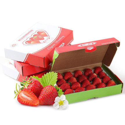 夏季草莓 新鲜草莓水果 草莓新鲜4盒顺丰包邮四季草莓礼盒草莓_双氙