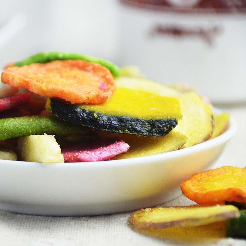 【满99减50】熊孩子 什锦蔬菜脆90g 9大蔬菜组合综合蔬菜干果蔬干