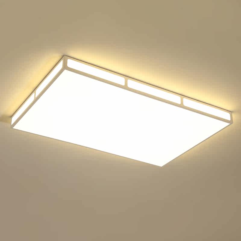 至善led客厅灯长方形吸顶灯简约现代大气创意书房灯卧室灯餐厅灯