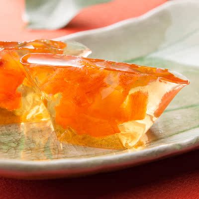 【季节限定】日本 秋季限定 柿子果肉布丁 柿子果冻可以冷冻 单枚