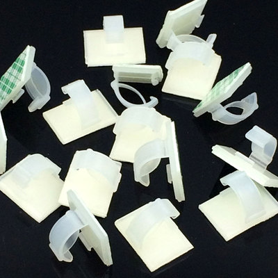 粘贴线卡扣固定器线卡自粘式配线座卡子夹子紧固理线3m胶电线网线