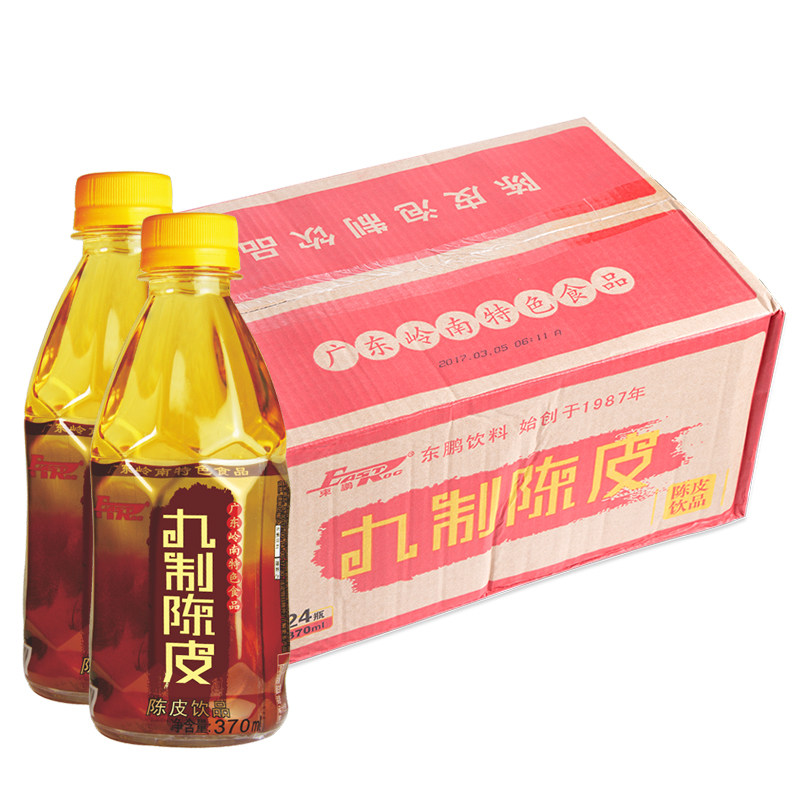 eastroc东鹏九制陈皮饮料370ml*24瓶 广东岭南特色食品