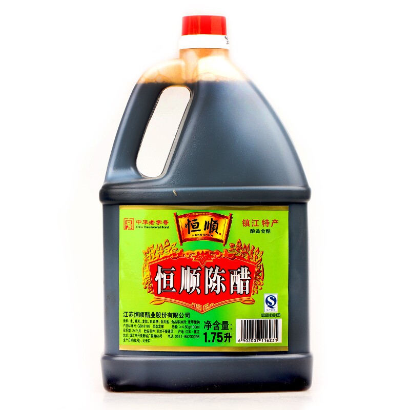 【天猫正品】恒顺 镇江陈醋 800ml 不添加防腐剂 蘸料/调味品_爱酷商