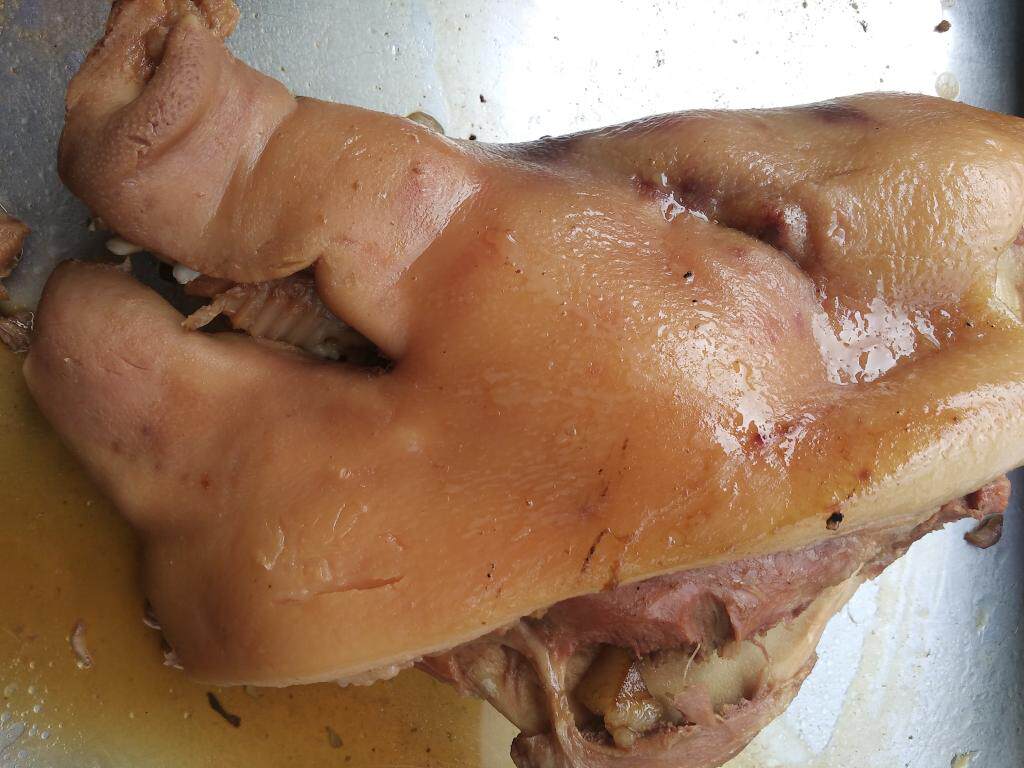 盐城滨海特产 猪头肉 熏烧肉 卤菜 熟食 地道盐城口味 500克一份