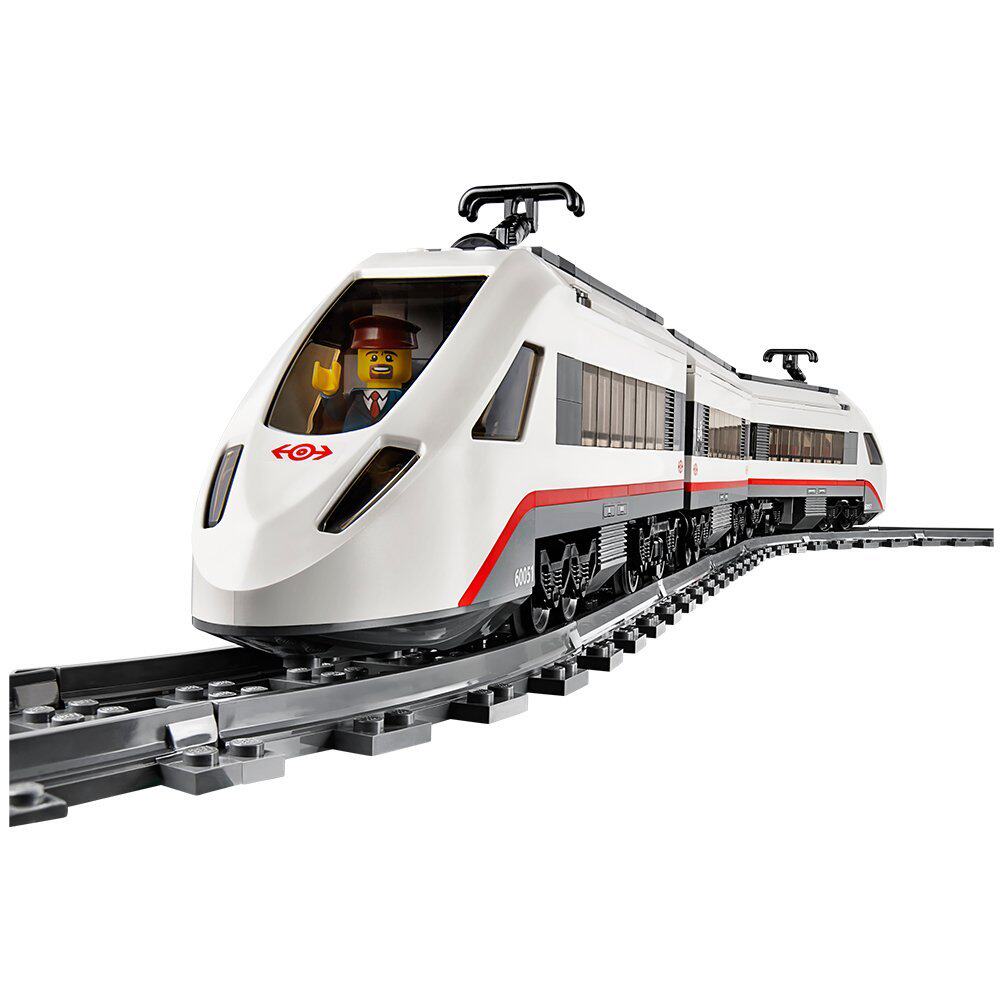 正品lego 乐高 city 城市系列 60051 高速客运列车经典遥控火车