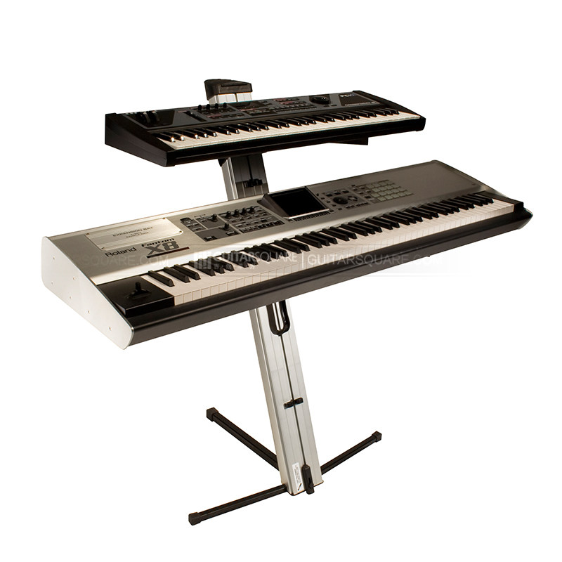 双层电子琴架飞机架dj键盘支架飞机架 话筒架 平板电脑架正品包邮