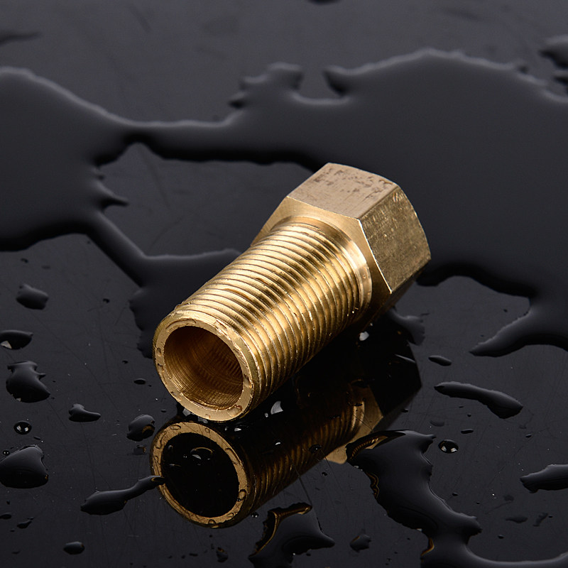 全铜加厚 内外丝牙铜直接 内丝转外丝水管铜直通接头1分2分3分4分