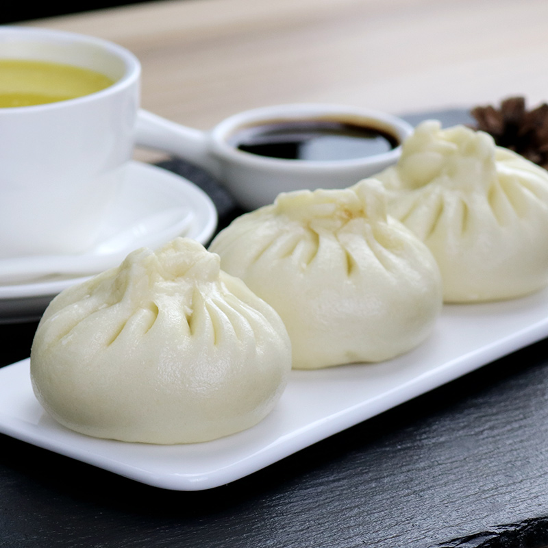 扬州特色包子 三和四美三丁包300g/6个 早餐包子 肉包子