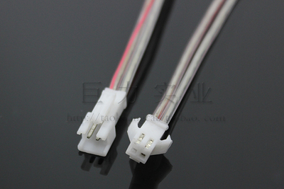 sm对接头 sm公母对接线 2p 2.54mm 对接插头 对接端子led快速连接