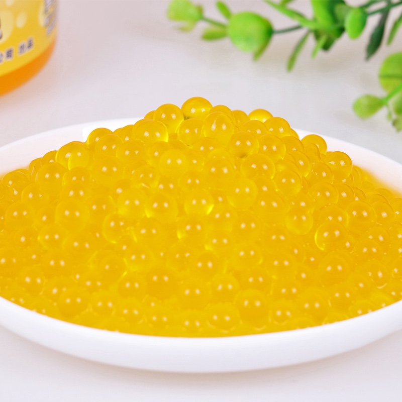 1.2kg百香果爆爆珠爆爆蛋魔豆珍珠奶茶餐饮甜品辅料奶茶原料
