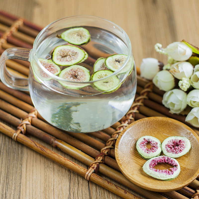 精选无花果片 干无花果片茶 无花果干 新货泡茶喝 500克包邮