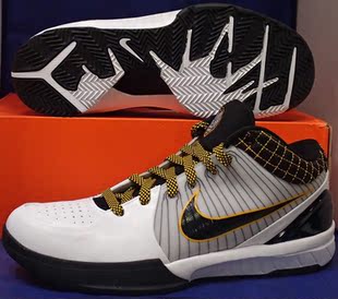 雷恩nike huarache zoom 2k4科比ftb kobe全白篮球鞋男869610-111