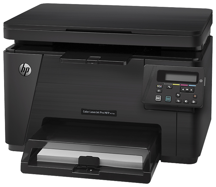 hp/惠普m176n彩色激光打印机一体机办公a4网络打印复印扫苗一体机