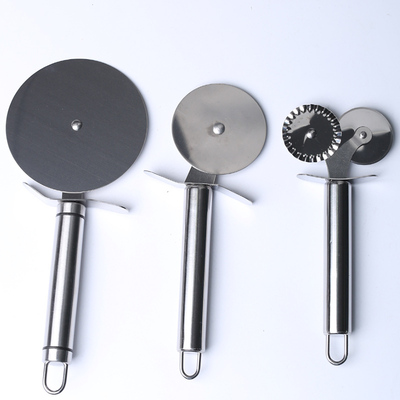 烘焙工具 不锈钢单轮披萨刀 花刀 滚刀 翻糖蛋糕烘焙diy模具工具