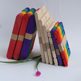 细木棒圆木棍手工diy模型设计材料木条支架10mm吉木屋迷你配件装