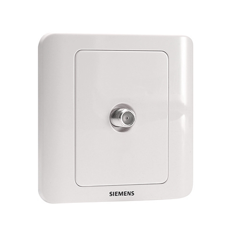 公牛闭路电视插座 一位墙壁86型天线tv插座有线电视面板 电视插座