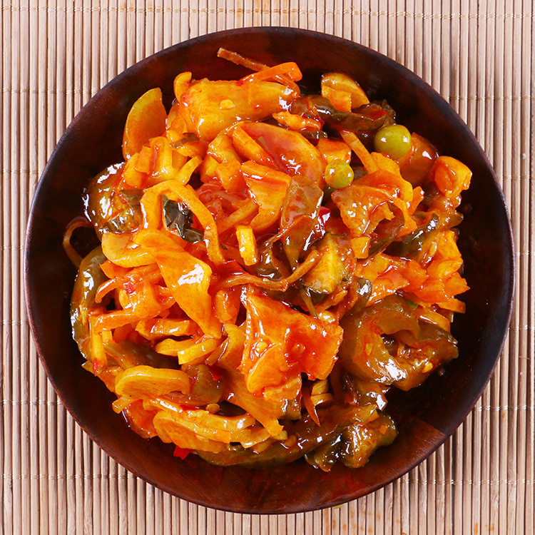 满口香酱菜10斤包邮麻辣萝卜条香辣脆萝卜开味咸菜下饭菜湖北特产