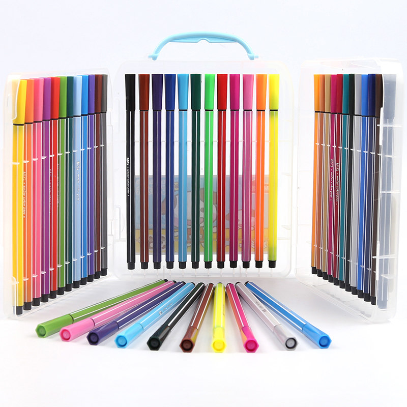 晨光水彩笔套装幼儿园36色儿童节礼品礼物小学生用可水洗画笔包邮