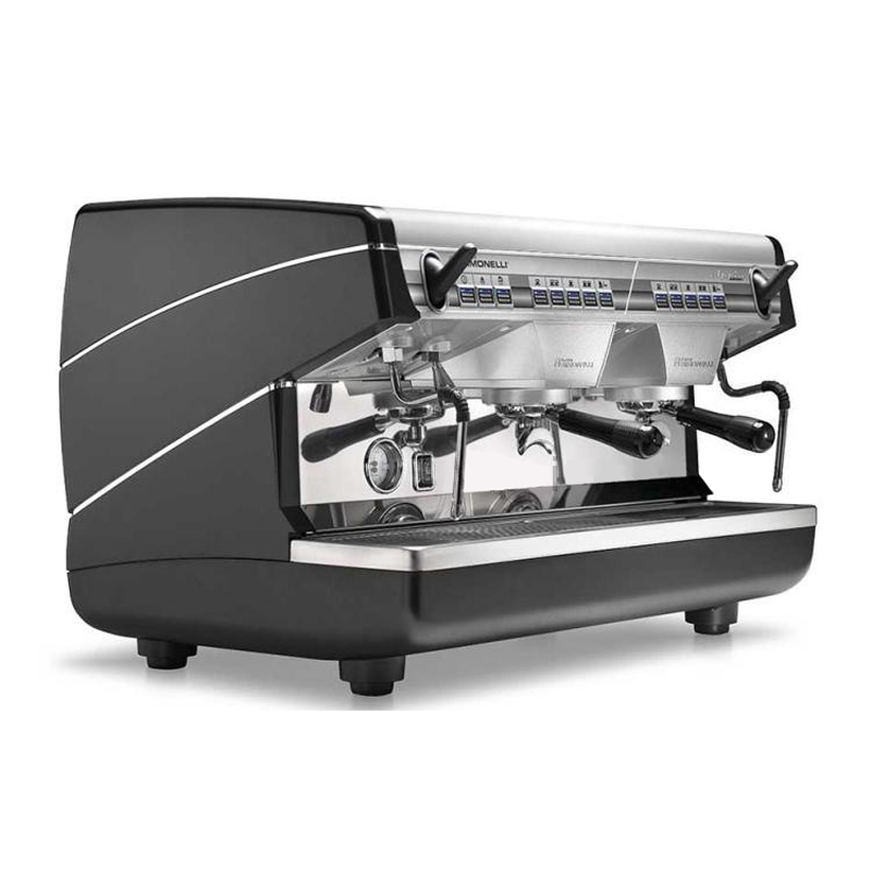 意大利nuova simonelli 诺瓦appia 双头电控半自动咖啡机商用_双氙车