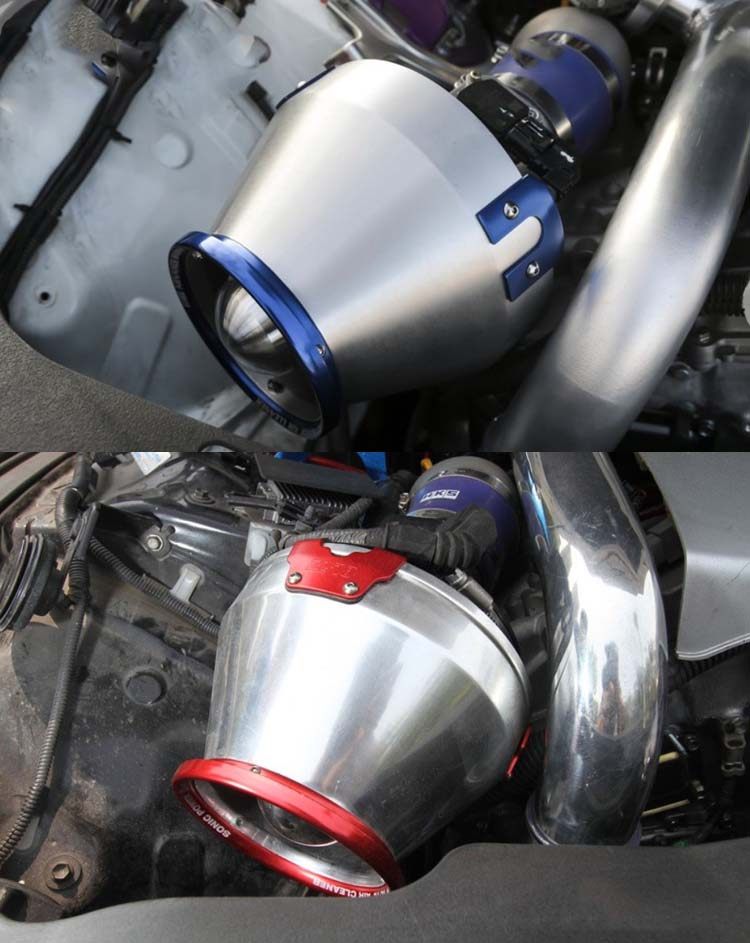 铝合金防水防尘冬菇头空滤 改装进气套件 高流量蘑菇头风箱 滤芯_爱酷