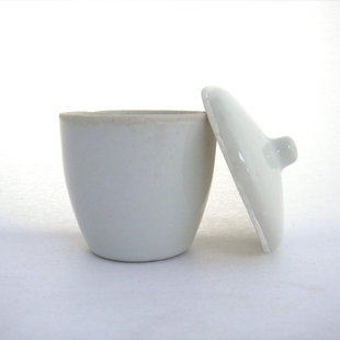 瓷坩埚 陶瓷坩埚 10ml 20ml 25ml 30ml 40ml 50ml 100ml 瓷中埚盖