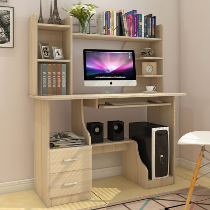 2米简易电脑桌台式桌家用办公桌写字桌书桌 简约现代台式电脑桌_7折