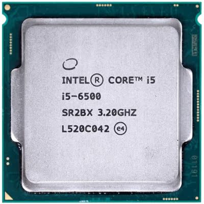 intel/英特尔 i5-6500 散片 cpu 3.2ghz 酷睿四核 i5-6500 1151