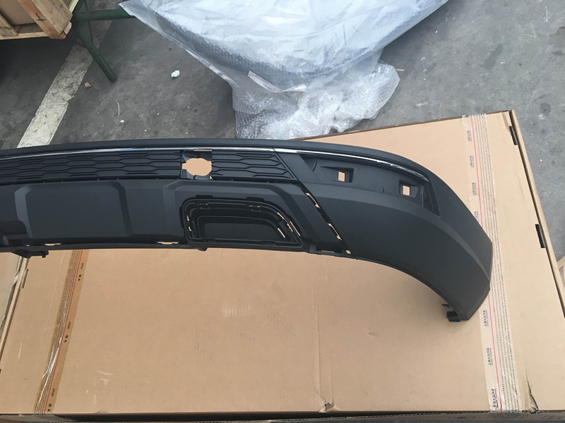 大众16款新朗境 后保险杠导流板 后杠下围 下段 后杠装饰板 原装