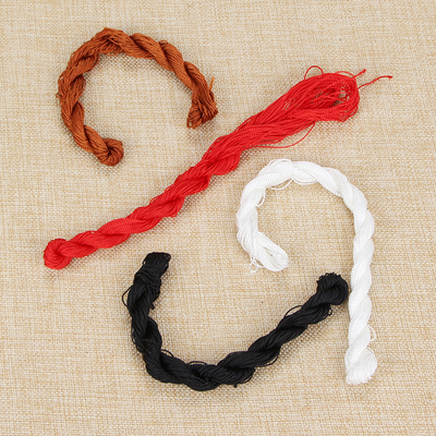 手工补鞋线纳鞋底线上鞋线 黑白水蜡线diy修鞋线穿鞋线纳底线包邮