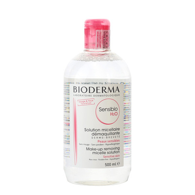 法國bioderma貝德瑪 舒妍卸妝水500ml 粉水溫和卸淡妝 清爽無負擔