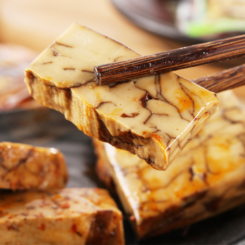 但氏豆腐干 八宝豆干麻辣150g 好吃的四川什邡特产小包装散装豆干