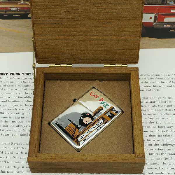 原装正品zippo打火机 1991年万宝路镜面蚀刻套索牛仔 美国正版