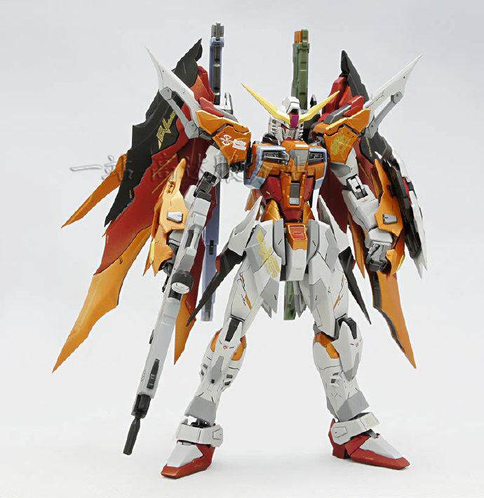 龙桃子 mg  :100 芬达 海涅命运 高达模型.