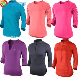 正品耐克网球服女秋冬季阿扎伦卡莎拉波娃2016年澳网美网中袖长袖