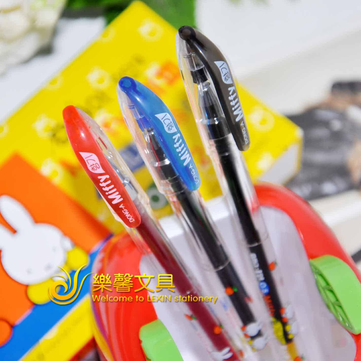 dong-a东亚中性笔 韩国 0.5mm全针管米菲水性笔 学生 办公签字笔