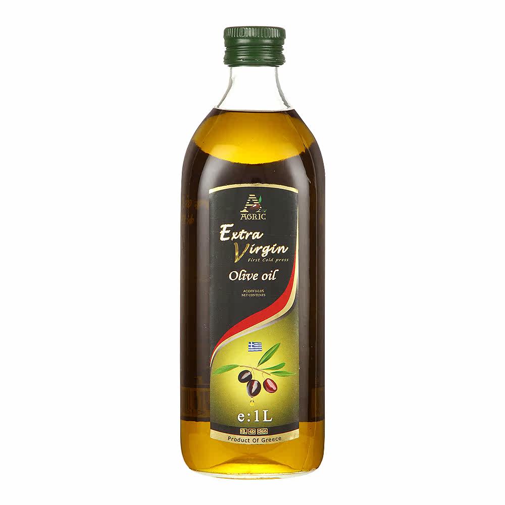 【天猫超市】agric/阿格利司希腊进口特级初榨橄榄油黑标1l装
