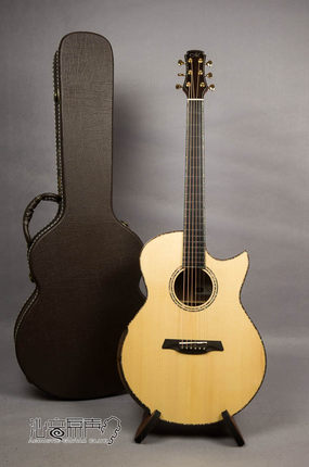 【沁音原声吉他】vintage 80年代 lowden g7p 手工吉他 电箱吉他_7折