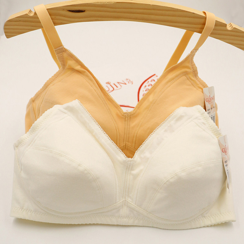 古今文胸全棉无钢圈无海绵舒适文胸薄款纯棉女胸罩内衣官方旗舰店