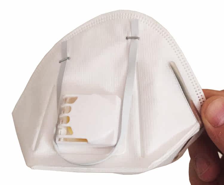 猪鼻子n95防雾霾pm2.5口罩活性炭甲醛防毒防尘工业粉尘男女口罩