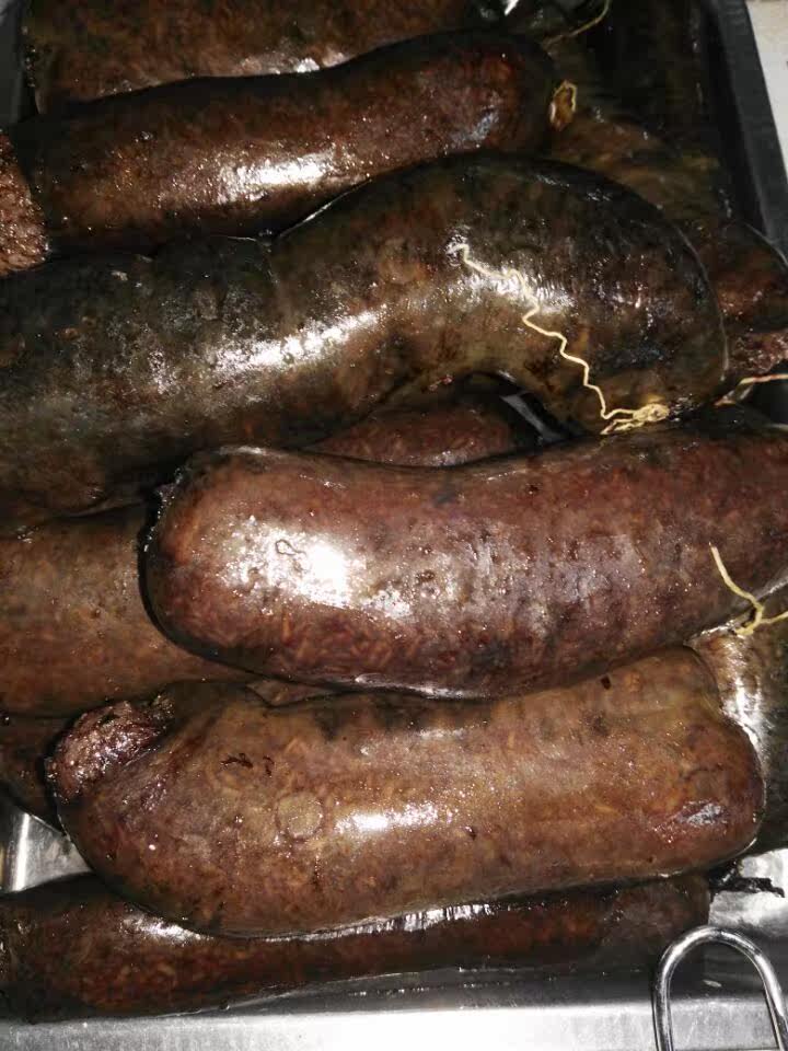 湖南湘西特产 农家自制血灌粑洪江血粑满包邮