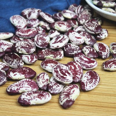 云南农家大肾豆250g 荷包豆皇帝豆斑马豆 状元豆豆类杂粮粗粮包邮