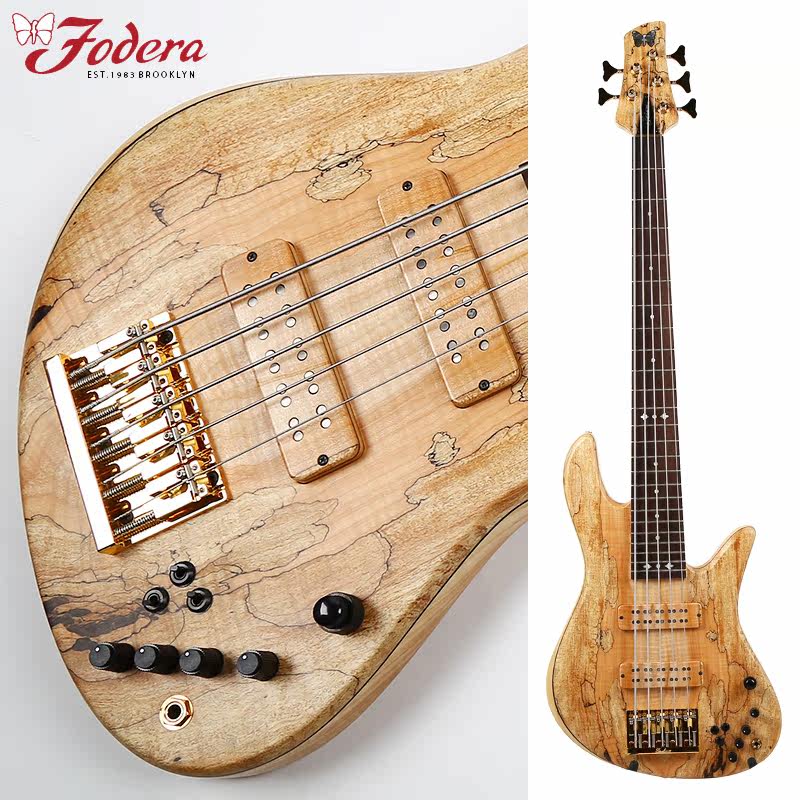 蝴蝶fodera iemperor 5 elite bass 电贝司