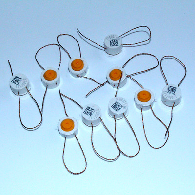 厂家直销国家电网统一电表塑料铅封二维码封签卡扣铅封螺丝封