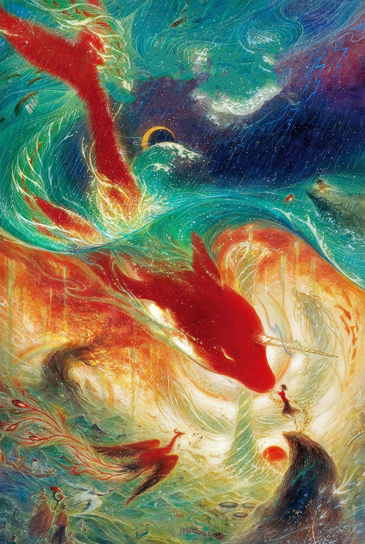 大鱼海棠吉祥鲤鱼猫木质5000片成人拼图1000益智玩具进口品质