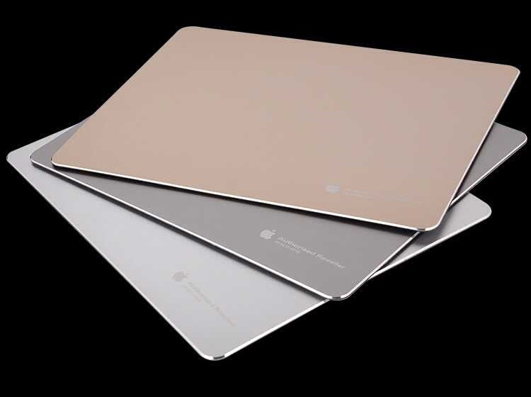 apple苹果鼠标垫 mac电脑有机玻璃磨砂白色亚克力鼠标垫 mousepad